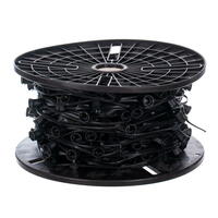 Vickerman C9 Sockets on Black Wire