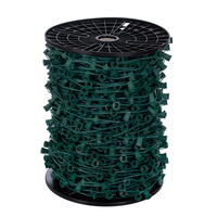 Vickerman C9 Sockets on Green Wire