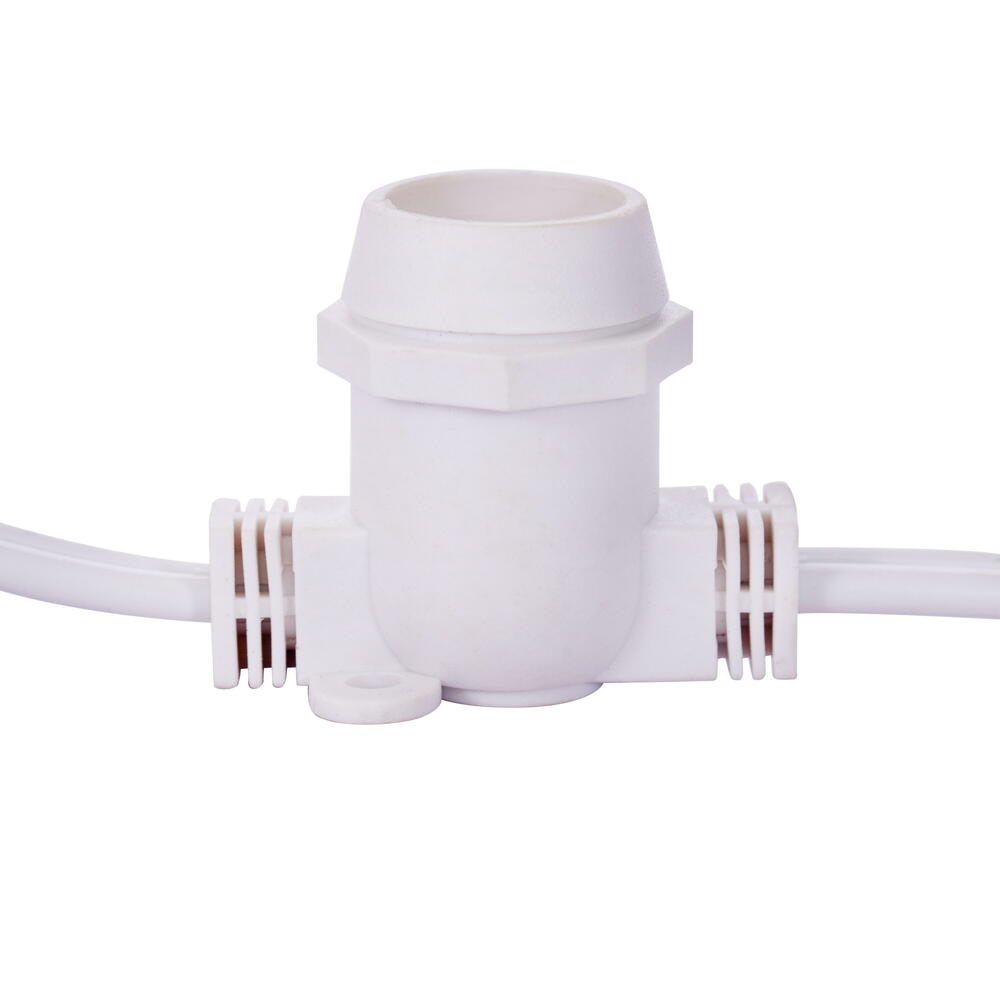Vickerman C9 Commercial Sockets on White Wire