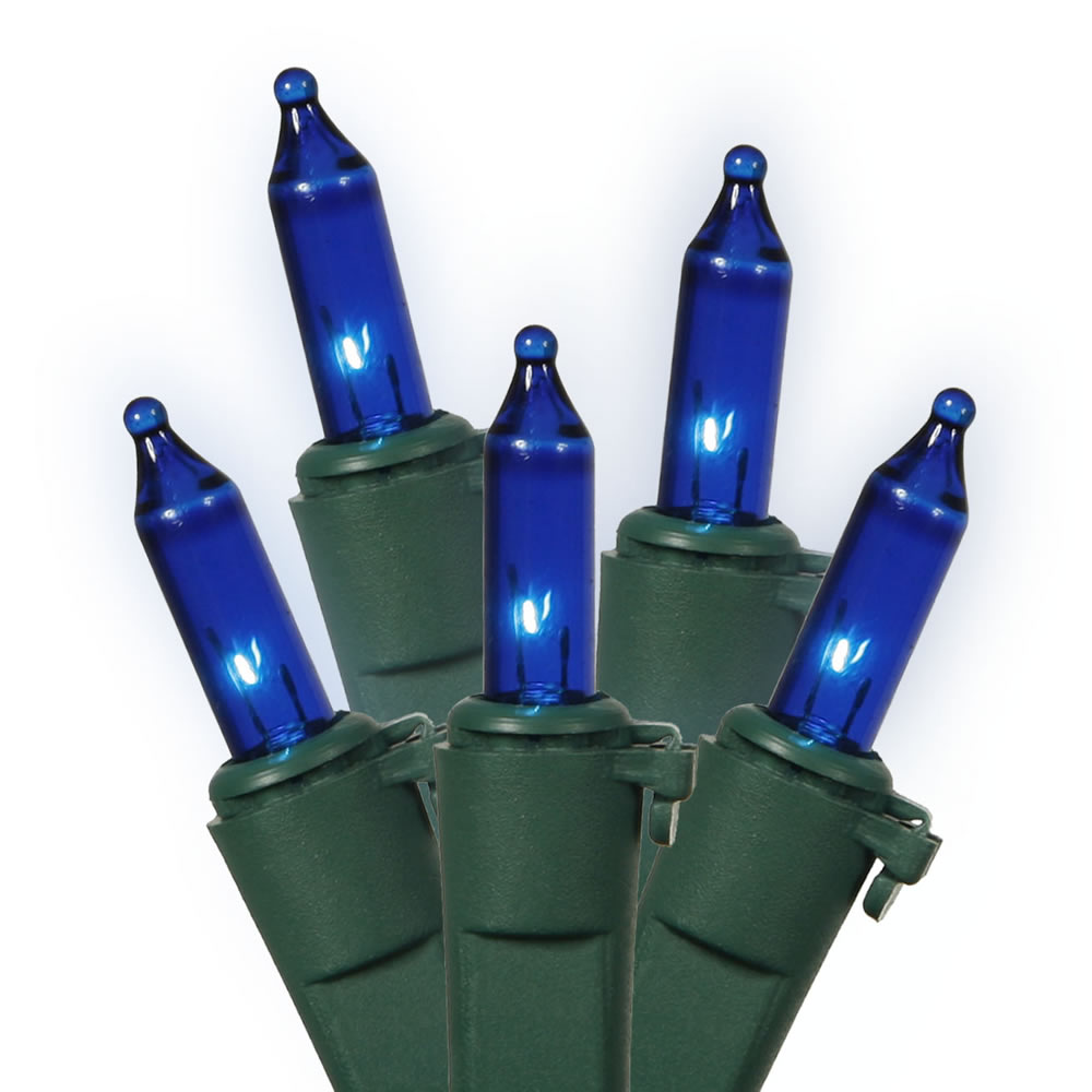 Vickerman Christmas 50 Lt Mini Light Set 23' Green Wire