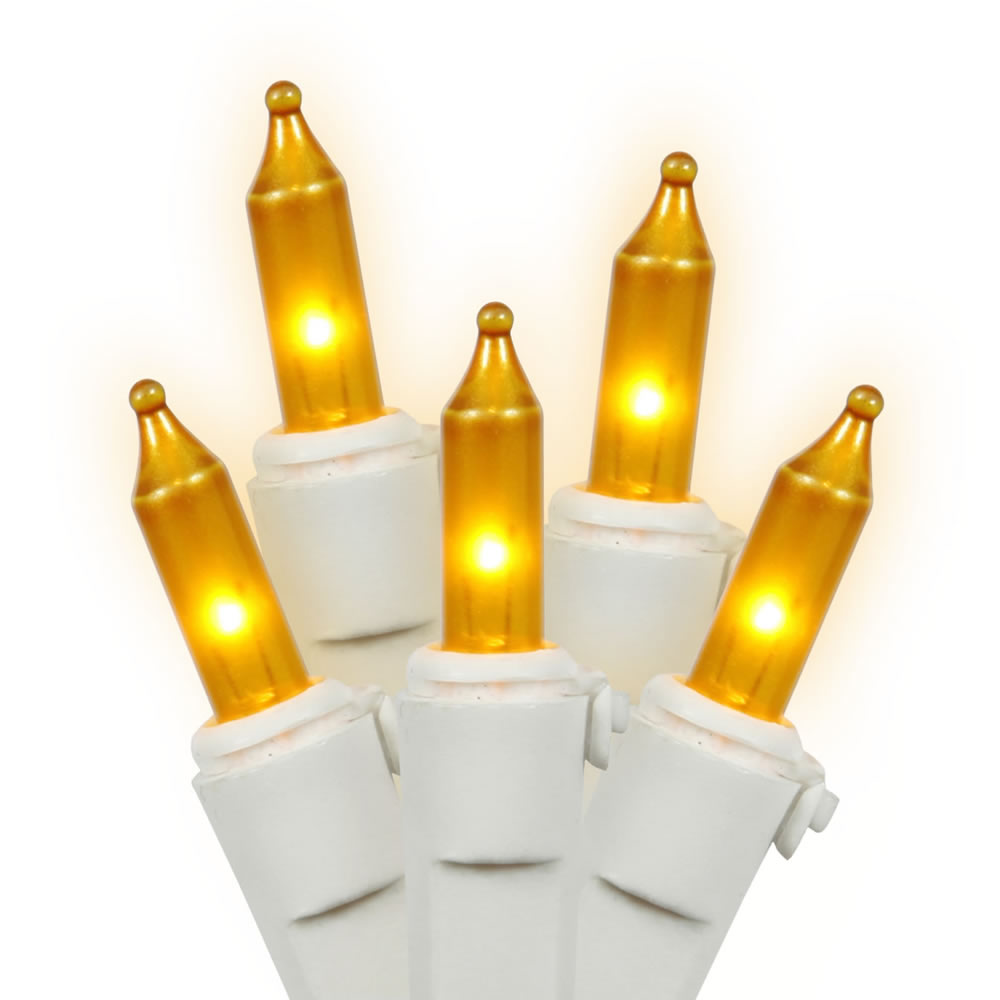 Vickerman Christmas 100 Lt Mini Light Set 46' White Wire