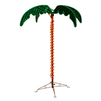 Vickerman Rope Light Palm Tree Palm