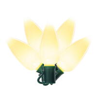 Vickerman Ceramic C9 LED Light on Wire