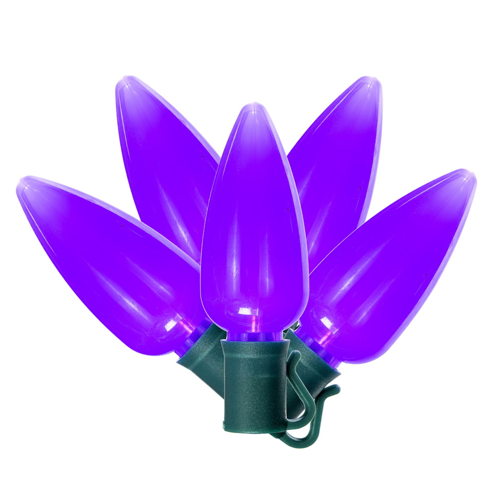 Vickerman Ceramic C9 LED Light on Wire
