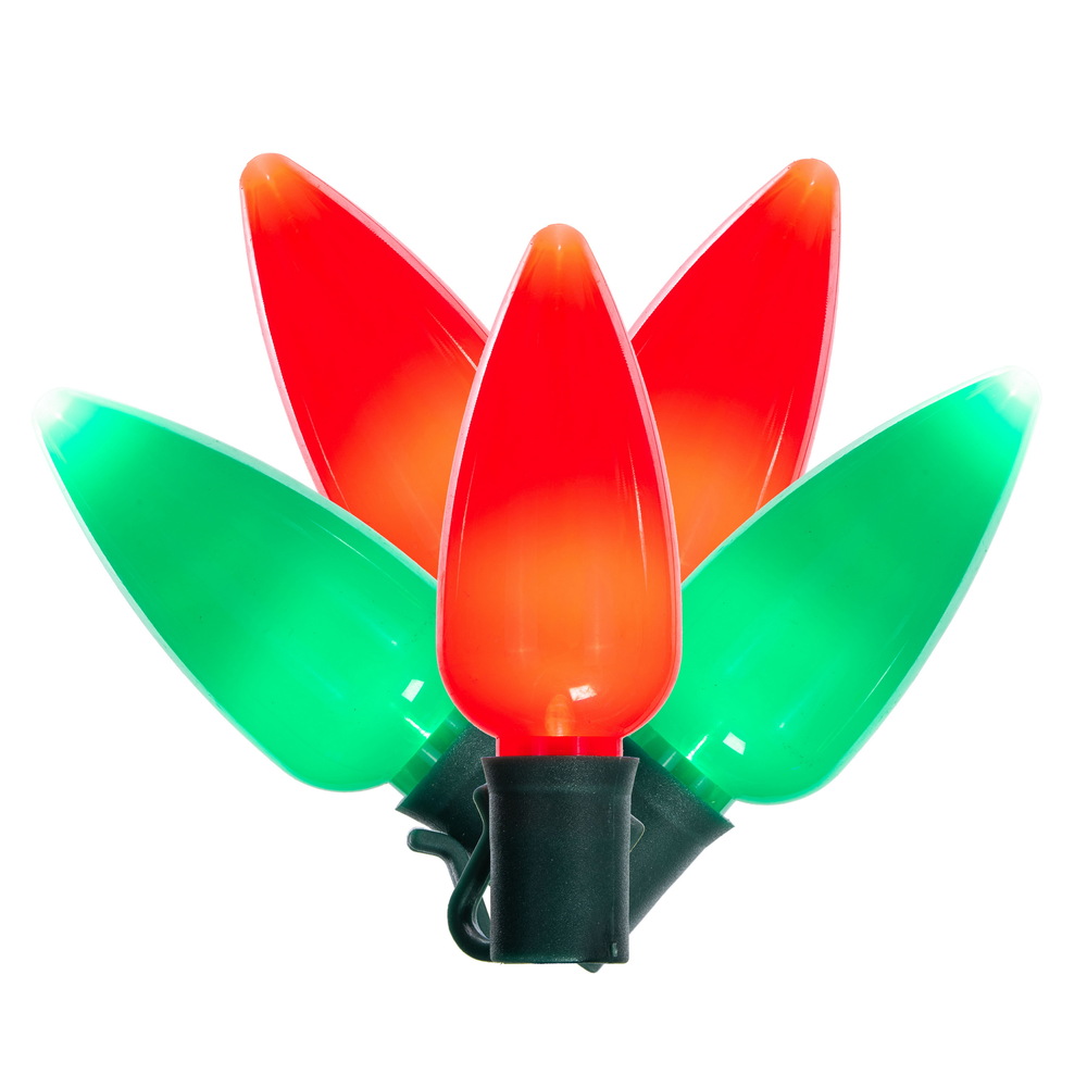 Vickerman Ceramic C9 LED Light on Wire