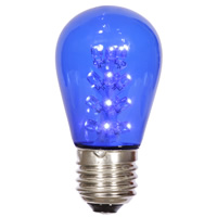 Vickerman S14 LED Transparent Plastic Bulbs