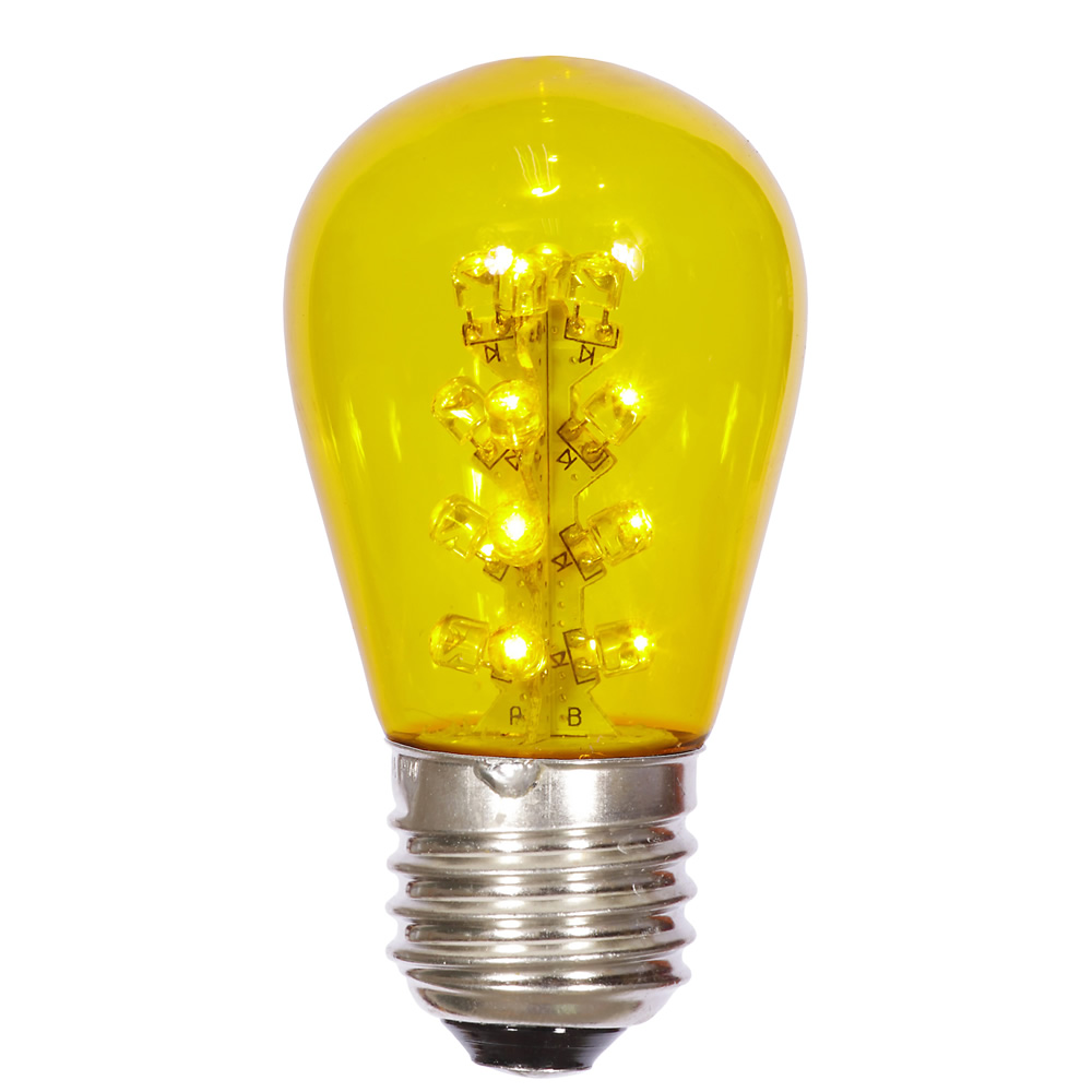Vickerman S14 LED Transparent Replacement Bulbs