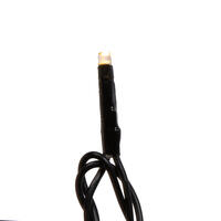 144Lt LED WmWht Cluster Set BK E-C 24'L