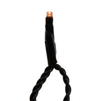 144Lt LED Orange Cluster Set BK E-C 24'L