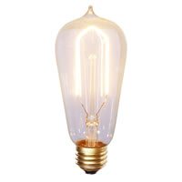 ST58 Warm White LED Filament E26 Bulb