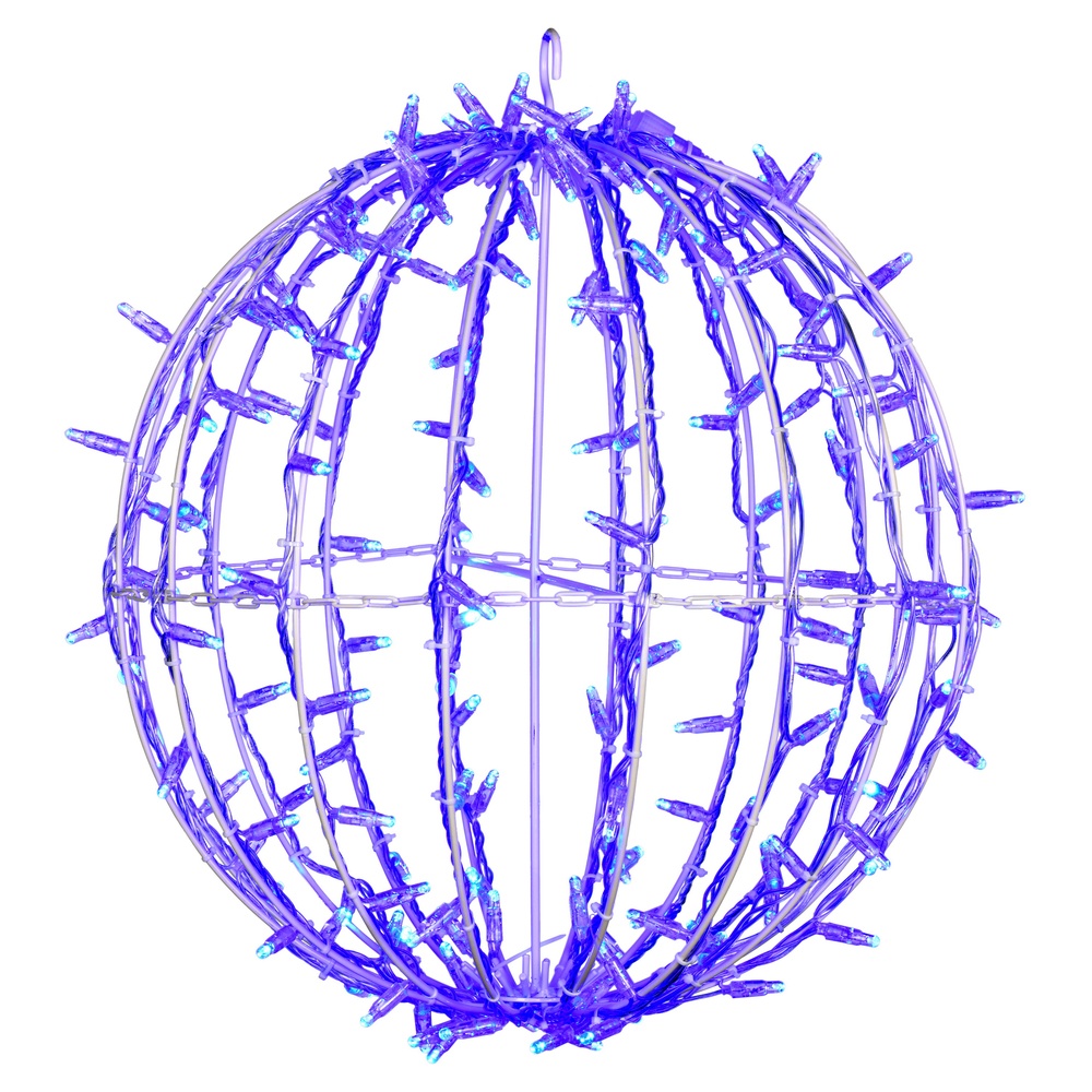 Vickerman Fold Flat Led Jumbo Hanging Sphere