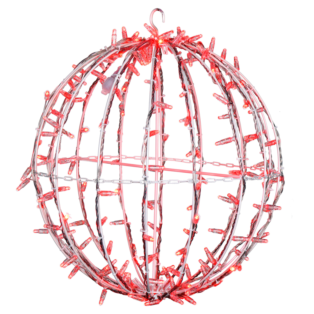 Vickerman Fold Flat Led Jumbo Hanging Sphere
