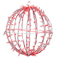 Vickerman Fold Flat Led Jumbo Hanging Sphere