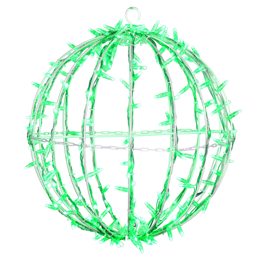 Vickerman Fold Flat Led Jumbo Hanging Sphere