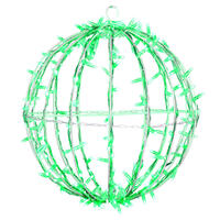 Vickerman Fold Flat Led Jumbo Hanging Sphere