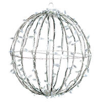 Vickerman Fold Flat Led Jumbo Hanging Sphere