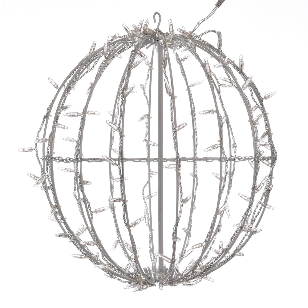 Vickerman Fold Flat Led Jumbo Hanging Sphere