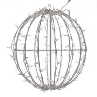 Vickerman Fold Flat Led Jumbo Hanging Sphere