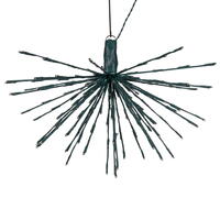160Lt x 24" Green Starburst WarmWht LED