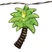 10L LED Palm Tree End-Connect Ww Set 8'L