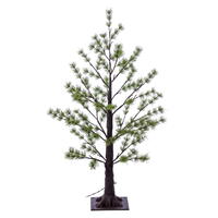 Vickerman LED Green Mini Pine Twig Tree