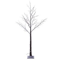 Vickerman LED Brown Frosted Twig Tree