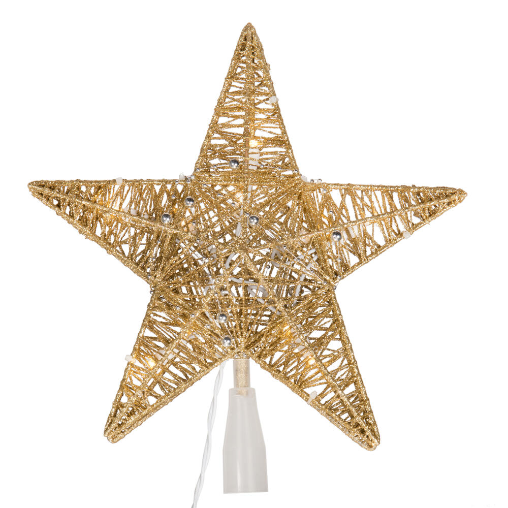 Vickerman 12.5" LED 5 Point Star Tree Topper
