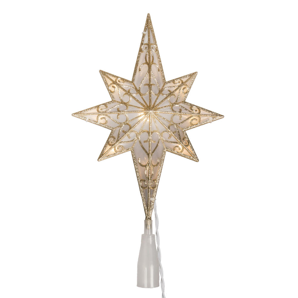 Vickerman 14.5" LED 8 Point Bethlehem Star Tree Topper