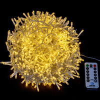 1000 LED Warm 8-Func Snake Set CW 73'L
