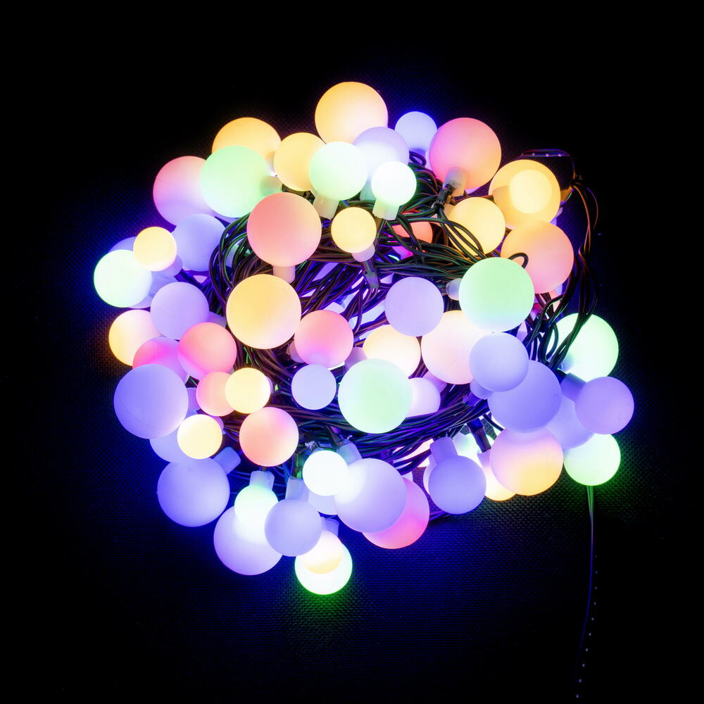 Vickerman LED Indoor/Outdoor Three Size Cherry Light Set.