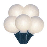 Vickerman LED Iced G40 Set GW 6"S