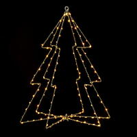 Vickerman Warm White LED Tree Wire Silhouette