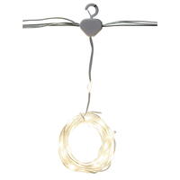 Vickerman Remote Controlled LED Curtain End-Connecting Light Set with Micro Lights