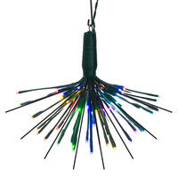 Vickerman Remote Controlled RGB-Warm White Green Starburst 