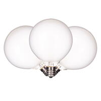 White LED G50-E12 Glass Bulb 10/Box