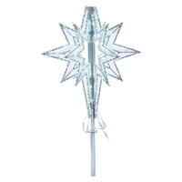 Vickerman Pure White Twinkle LED 3D Bethlehem Tree Topper