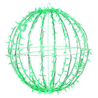 Vickerman Fold Flat Led Jumbo Hanging Sphere