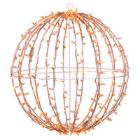 Vickerman Fold Flat Led Jumbo Hanging Sphere