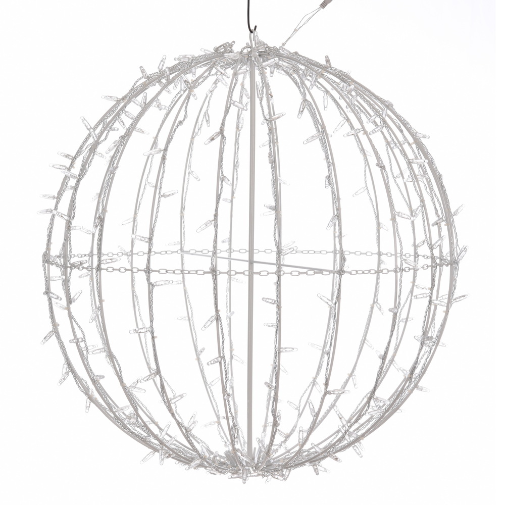 Vickerman Fold Flat Led Jumbo Hanging Sphere