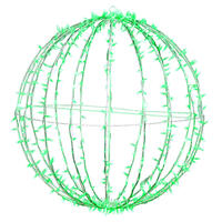 Vickerman Fold Flat Led Jumbo Hanging Sphere