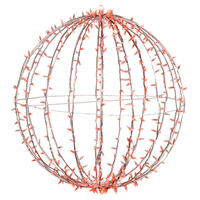 Vickerman Fold Flat Led Jumbo Hanging Sphere