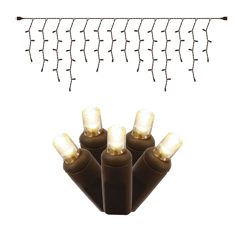 Vickerman LED Wide Angle Icicle Christmas light set