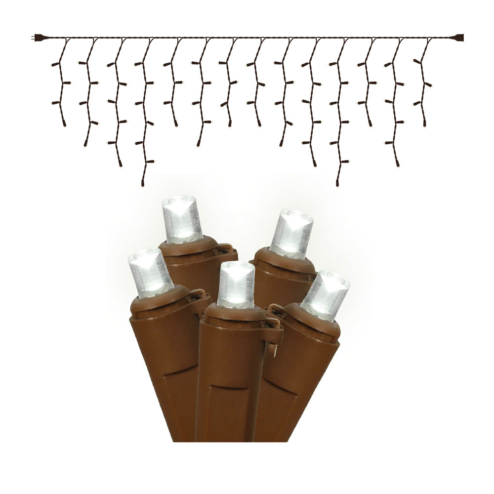 Vickerman LED Wide Angle Icicle Christmas light set