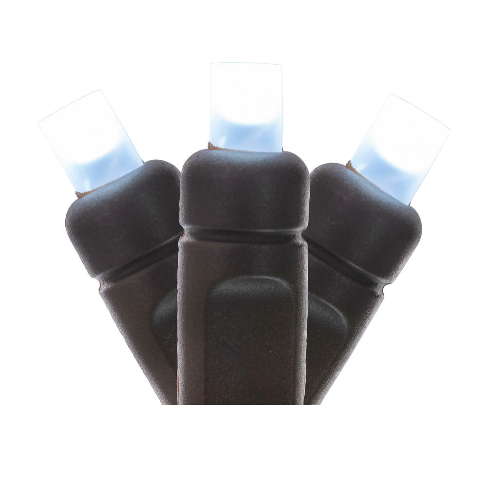 Vickerman Frosted Wide Angle Single Mold End-Connecting LED Light Set