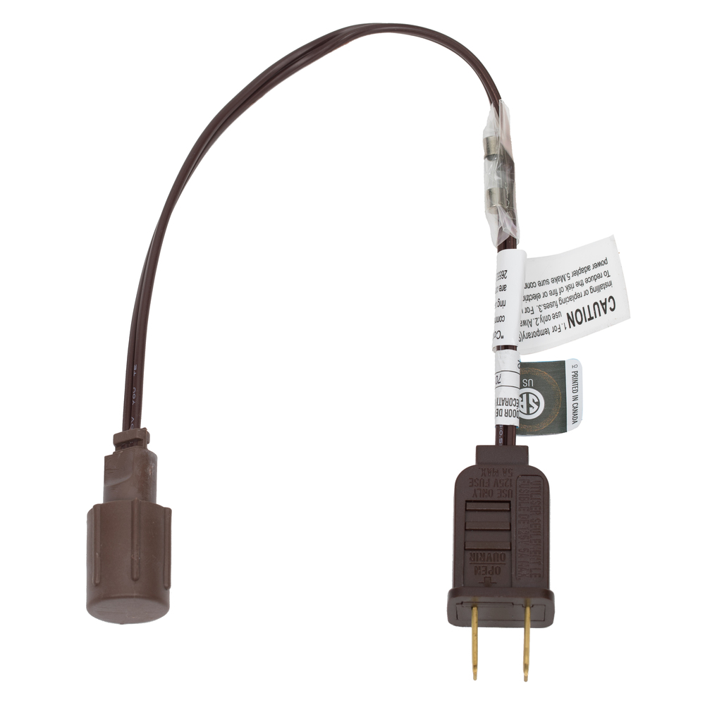 Vickerman Brown Wire Coaxial Extension Cord.