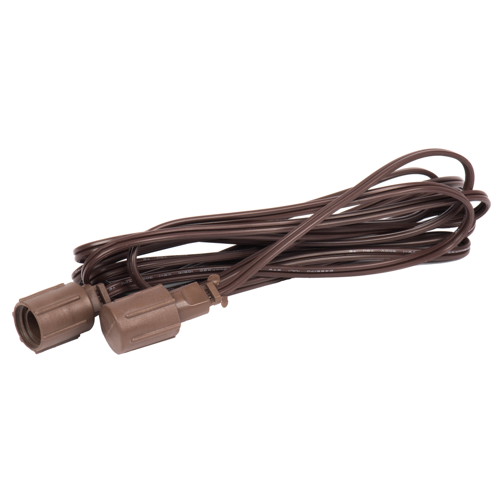 Vickerman Brown Wire Coaxial Extension Cord.