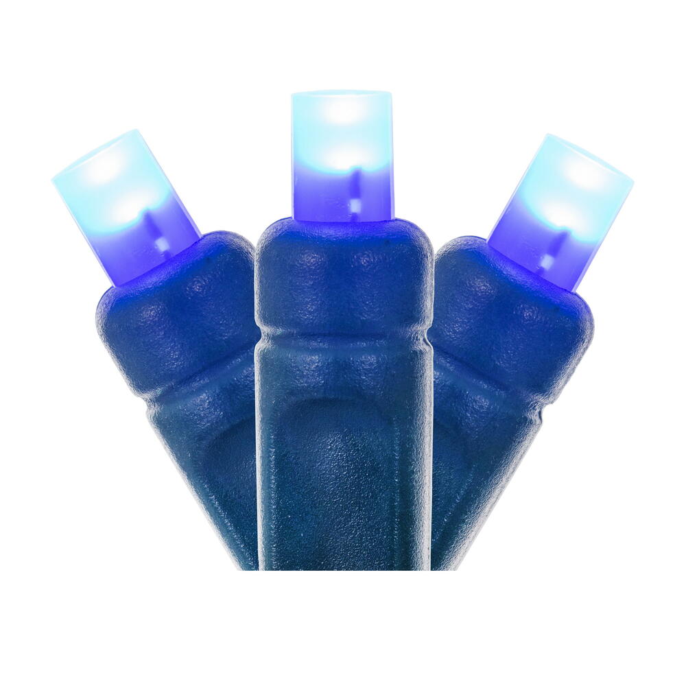 Vickerman Frosted Wide Angle Single Mold End-Connecting LED Light Set
