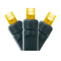 Vickerman Frosted Wide Angle Single Mold End-Connecting LED Light Set