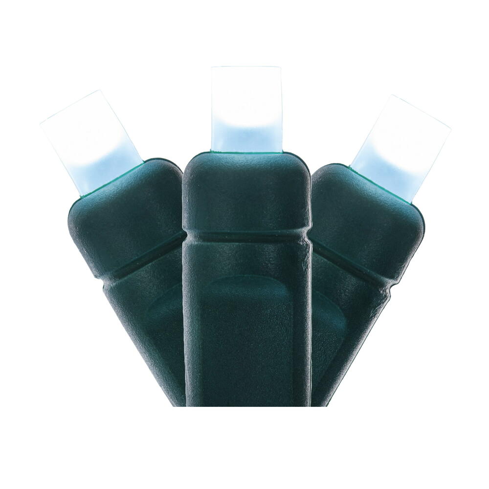 Vickerman Frosted Wide Angle Single Mold End-Connecting LED Light Set