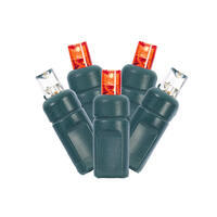 Vickerman Single Mold Wide Angle LED Coaxial Christmas Light Set, Poly Bag